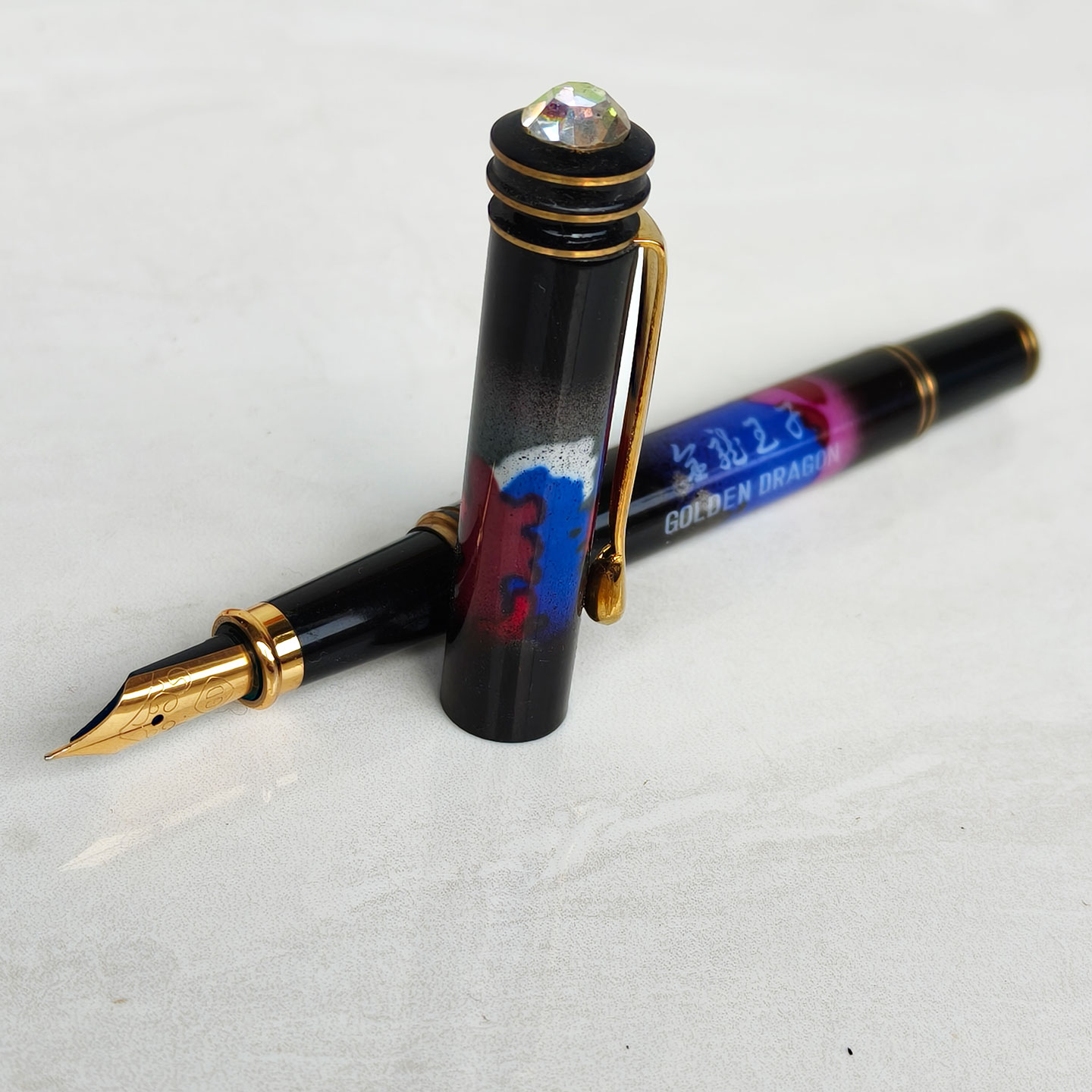 Chinese Dandong JINLONG  PRINC - огляд і ціна Vintage Collectible Pens